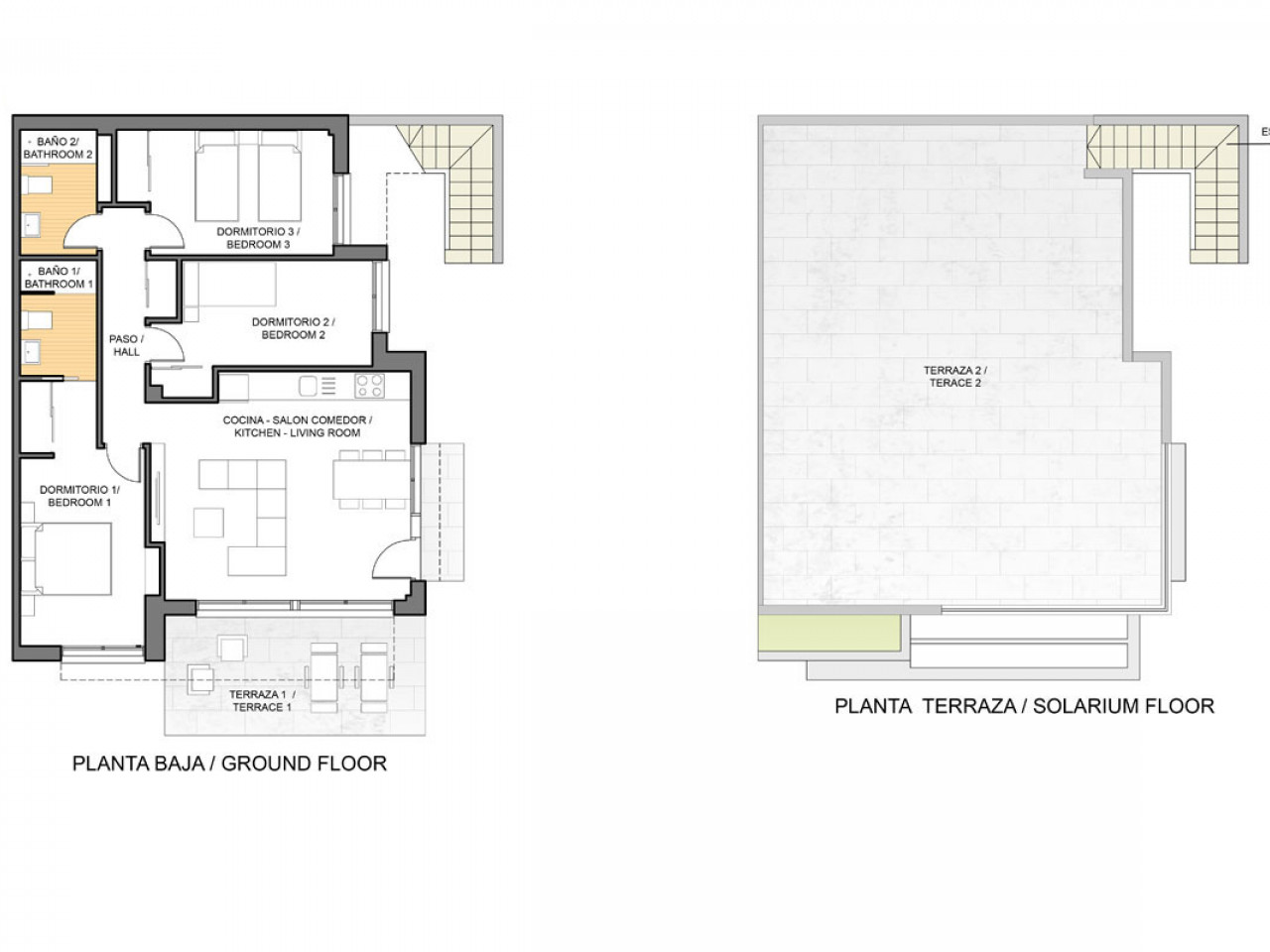 Шале 3 спальни 85 м² Los Montesinos, Испания