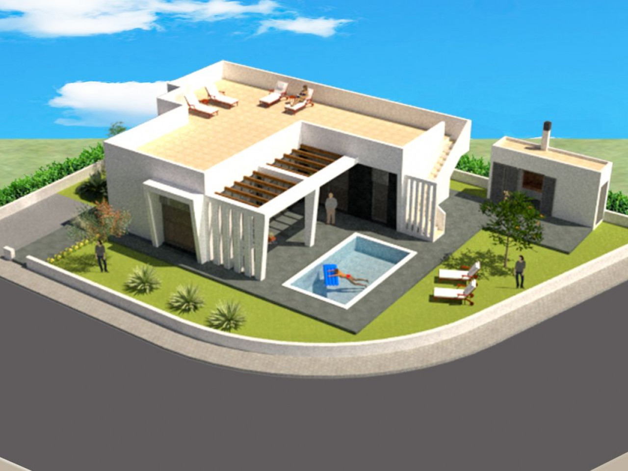 Willa 3 pokoi 120 m² Polop, Hiszpania