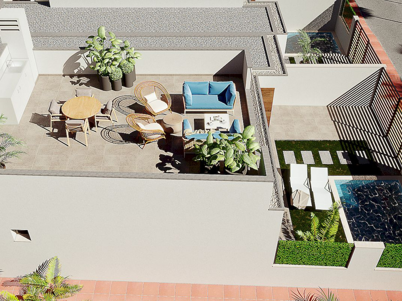 Chalet 3 Schlafzimmer 92 m² San Javier, Spanien