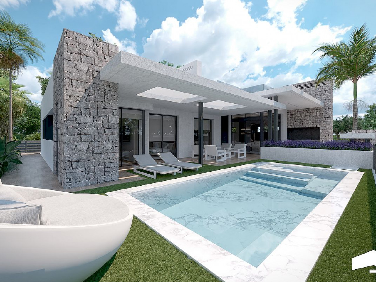 Villa in Roda - view 1