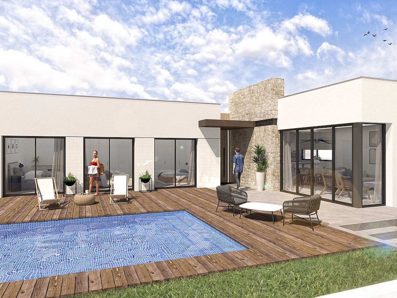 Villa in Roda - view 1