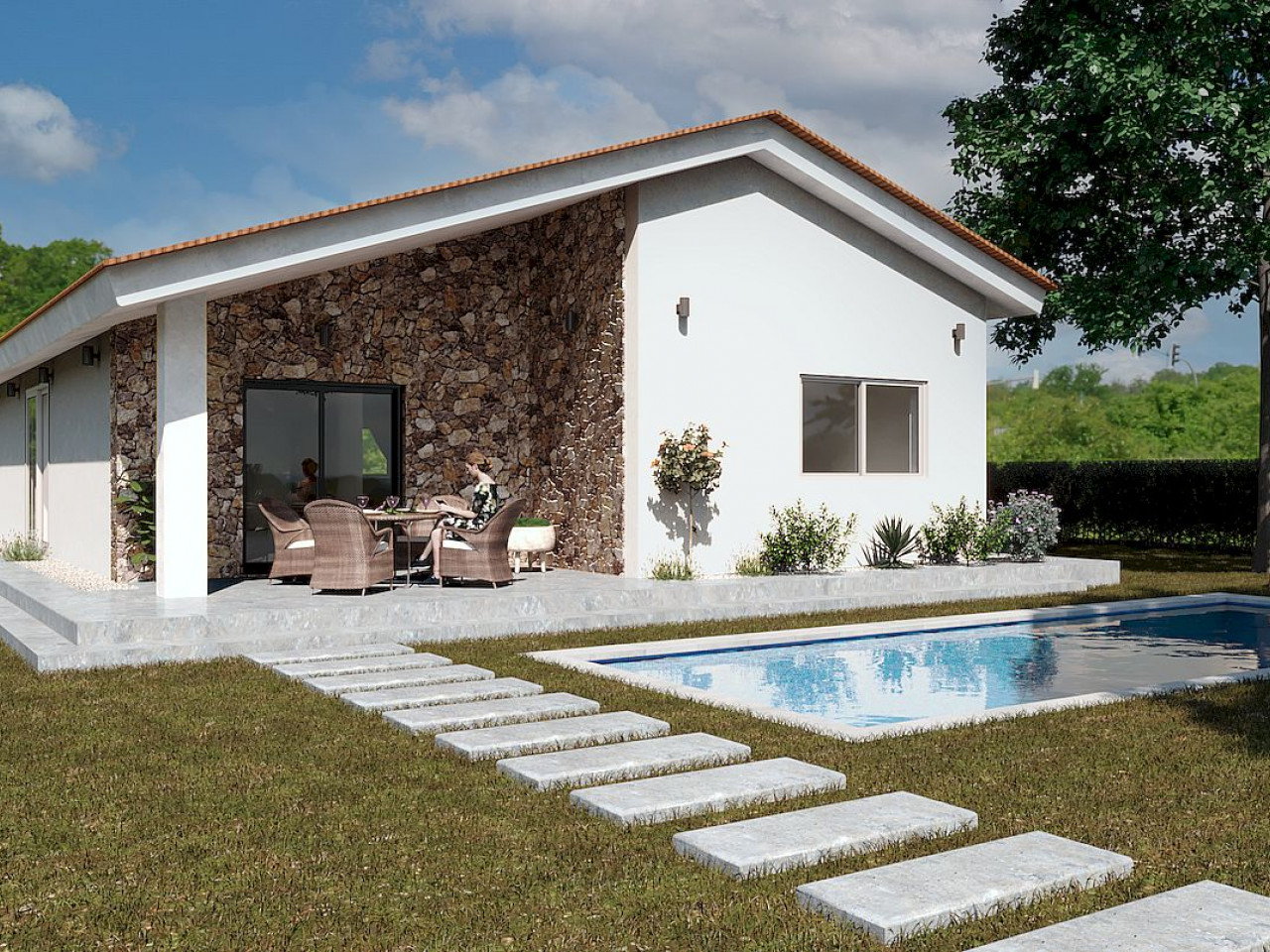 Villa in La Atalaya - view 1