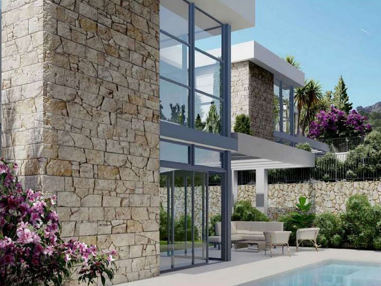 Villa in Polop - view 1