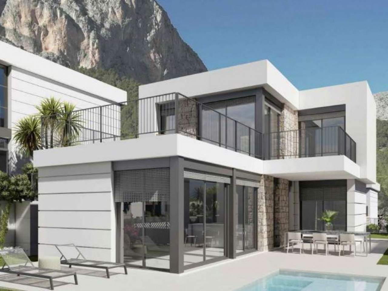 Villa in Polop - view 1